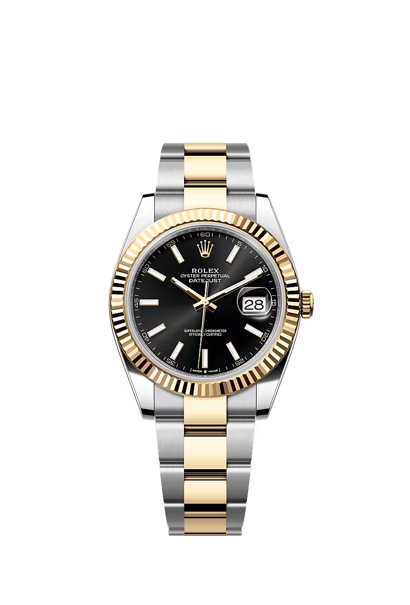 Men’s Rolex Datejust 41 Ref. 126333 Oystersteel & Yellow Gold Watch