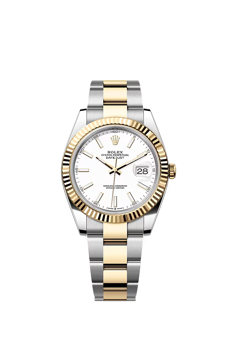 Men’s Rolex Datejust 41 Ref. 126333 Oystersteel & Yellow Gold Watch