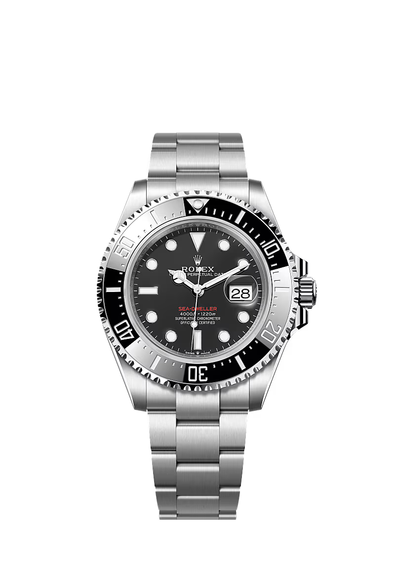 Rolex Sea-Dweller 43 mm Oystersteel 126600 with Black Cerachrom Bezel