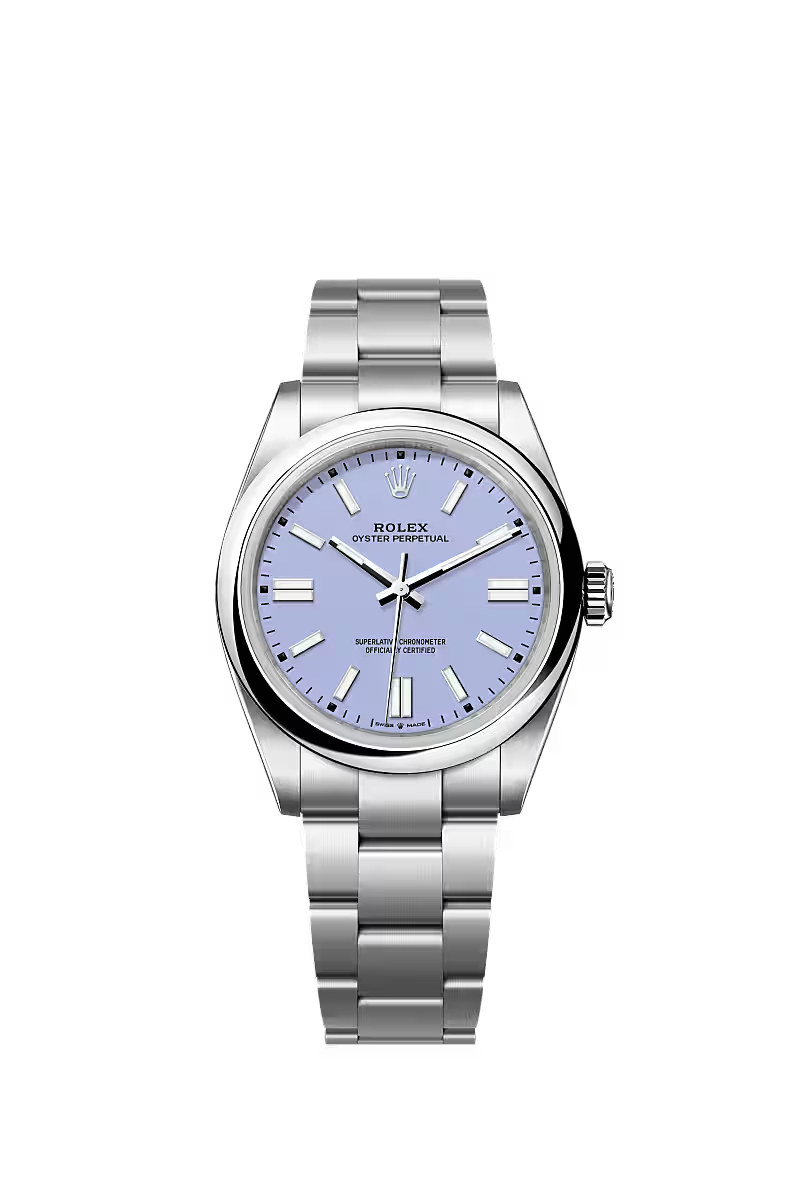 Men’s Rolex Oyster Perpetual 41 134300 – Lavender Dial, Oystersteel