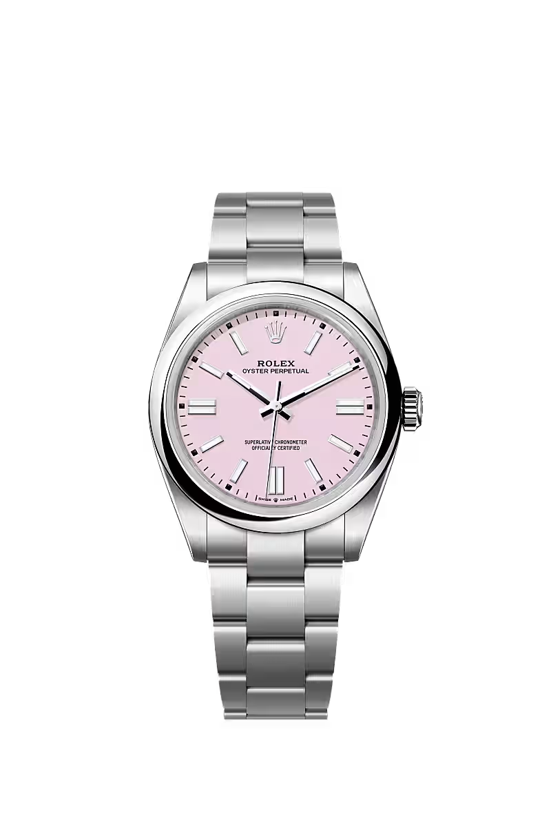 Men’s Rolex Oyster Perpetual 41 134300 – Candy Pink Dial, Oystersteel