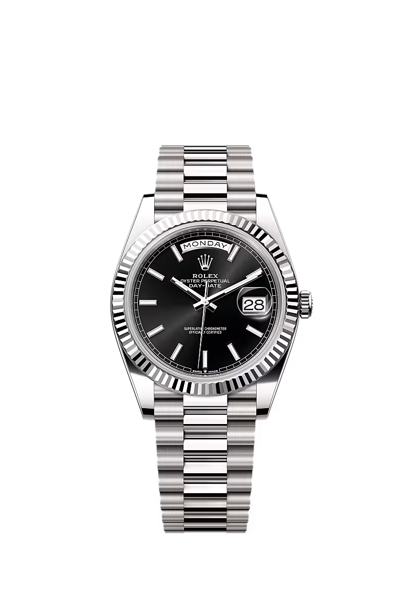 Men’s Rolex Day-Date 40 228239 Automatic White Gold Watch - Zeuskicks