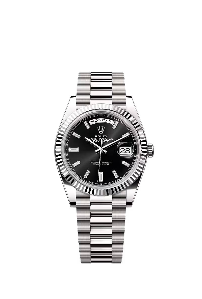 Men’s Rolex Day-Date 40 228239 Automatic White Gold Watch - Zeuskicks