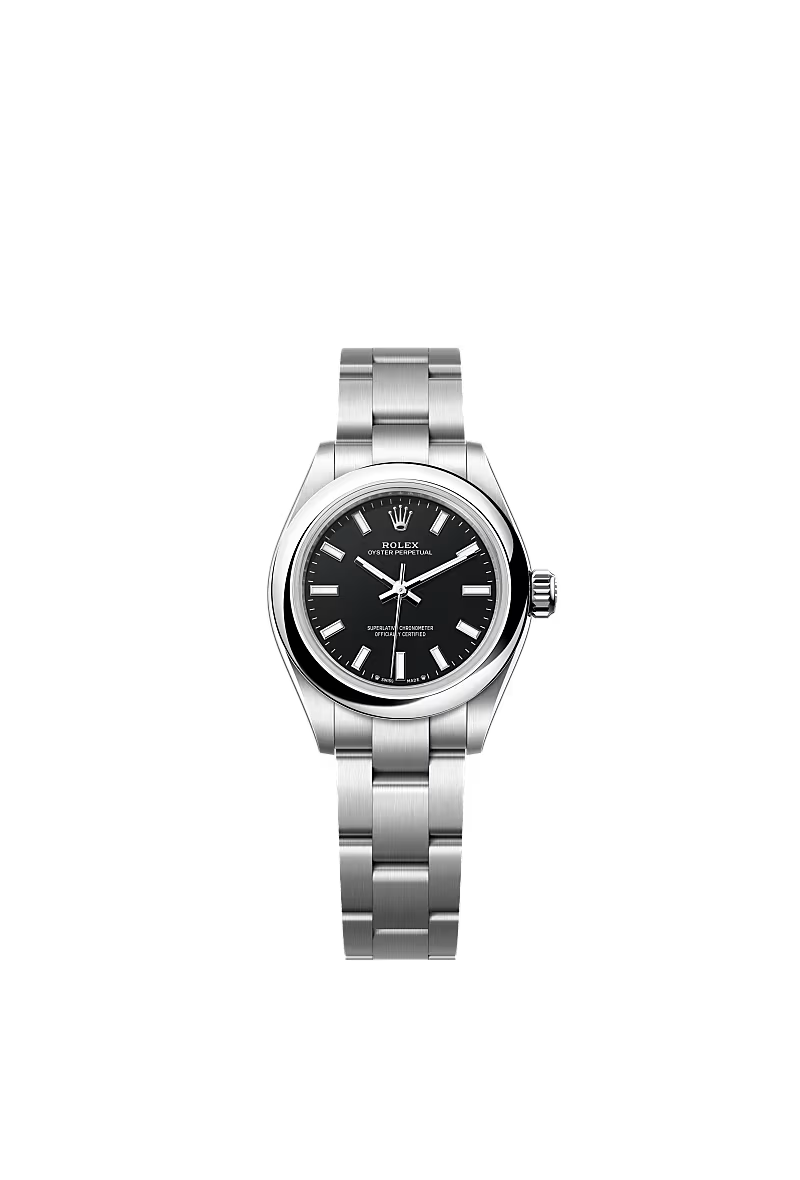 Women’s Rolex Oyster Perpetual 28 276200 – Black Dial, Oystersteel