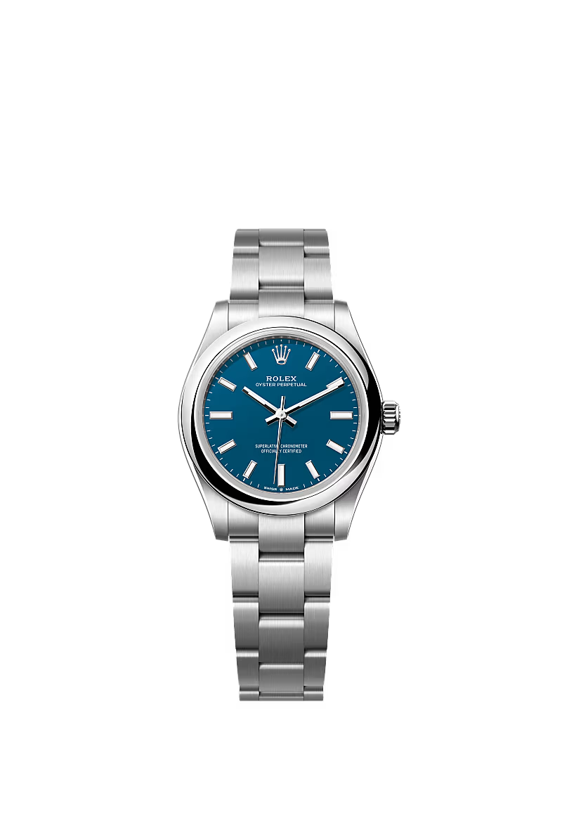 Women’s Rolex Oyster Perpetual 31 277200 – Med Blue Dial, Oystersteel