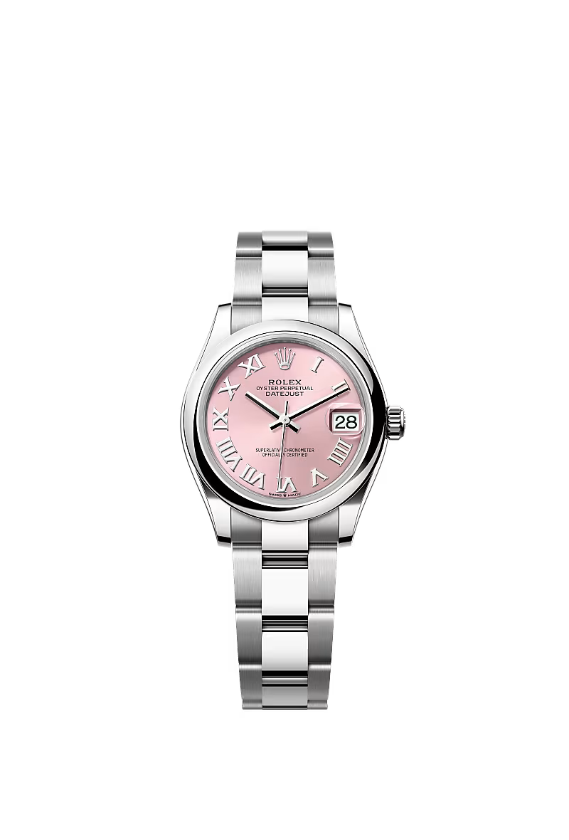 Women’s Rolex Datejust 31 Oystersteel Automatic Watch – Pink Dial - Zeuskicks
