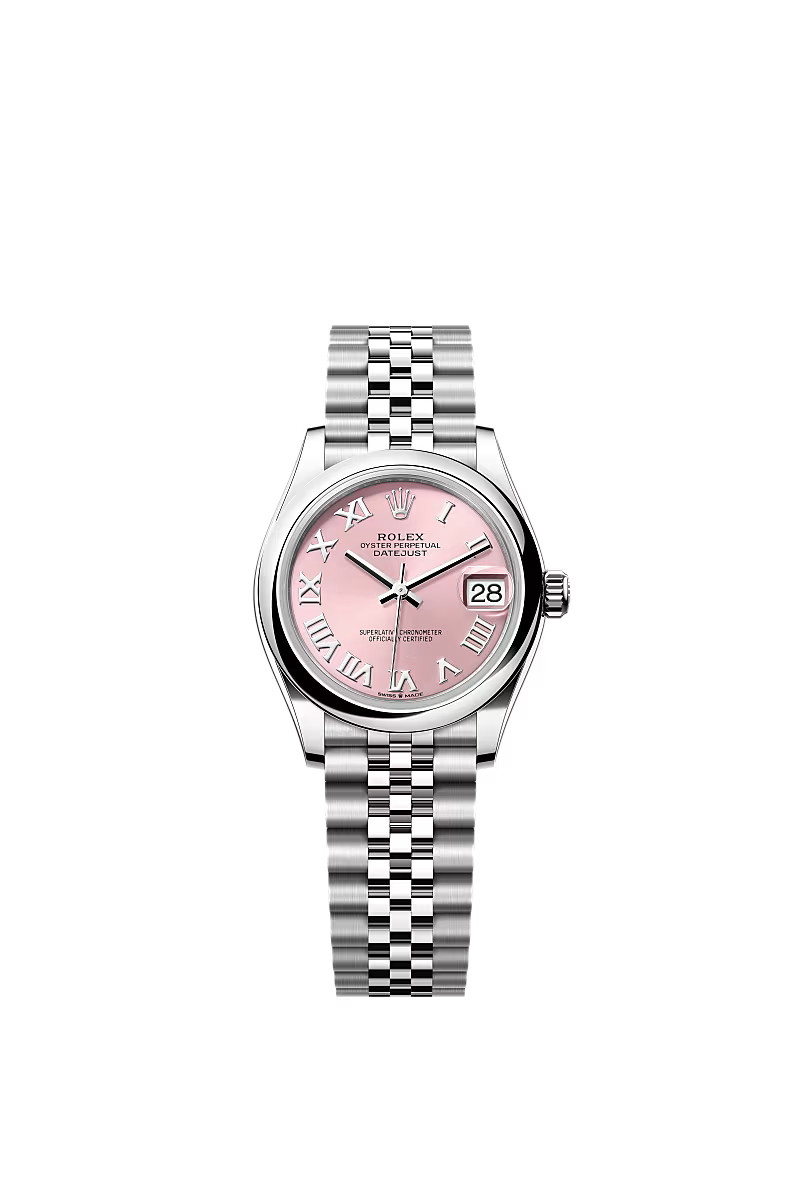 Women’s Rolex Datejust 31 Oystersteel Automatic Watch – Pink Dial with Jubilee Bracelet - Zeuskicks
