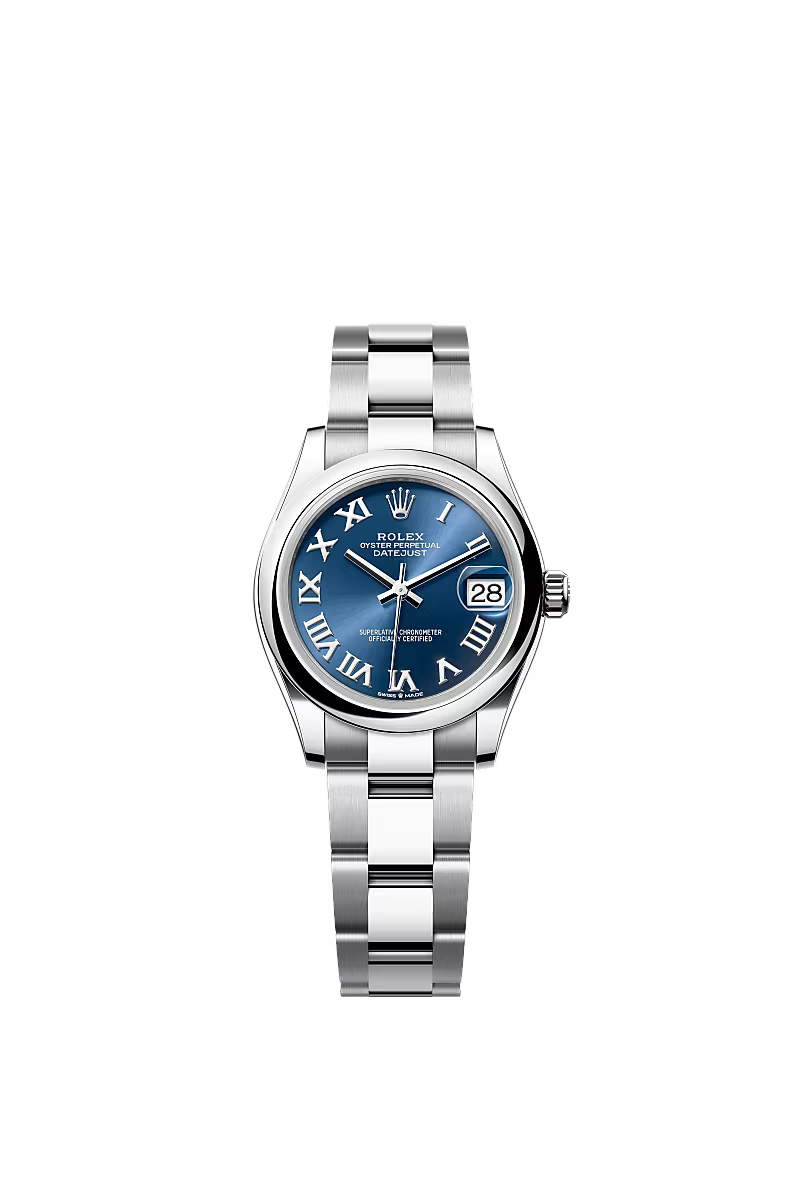 Women’s Rolex Datejust 31 Oystersteel Automatic Watch – Bright Blue Dial - Zeuskicks
