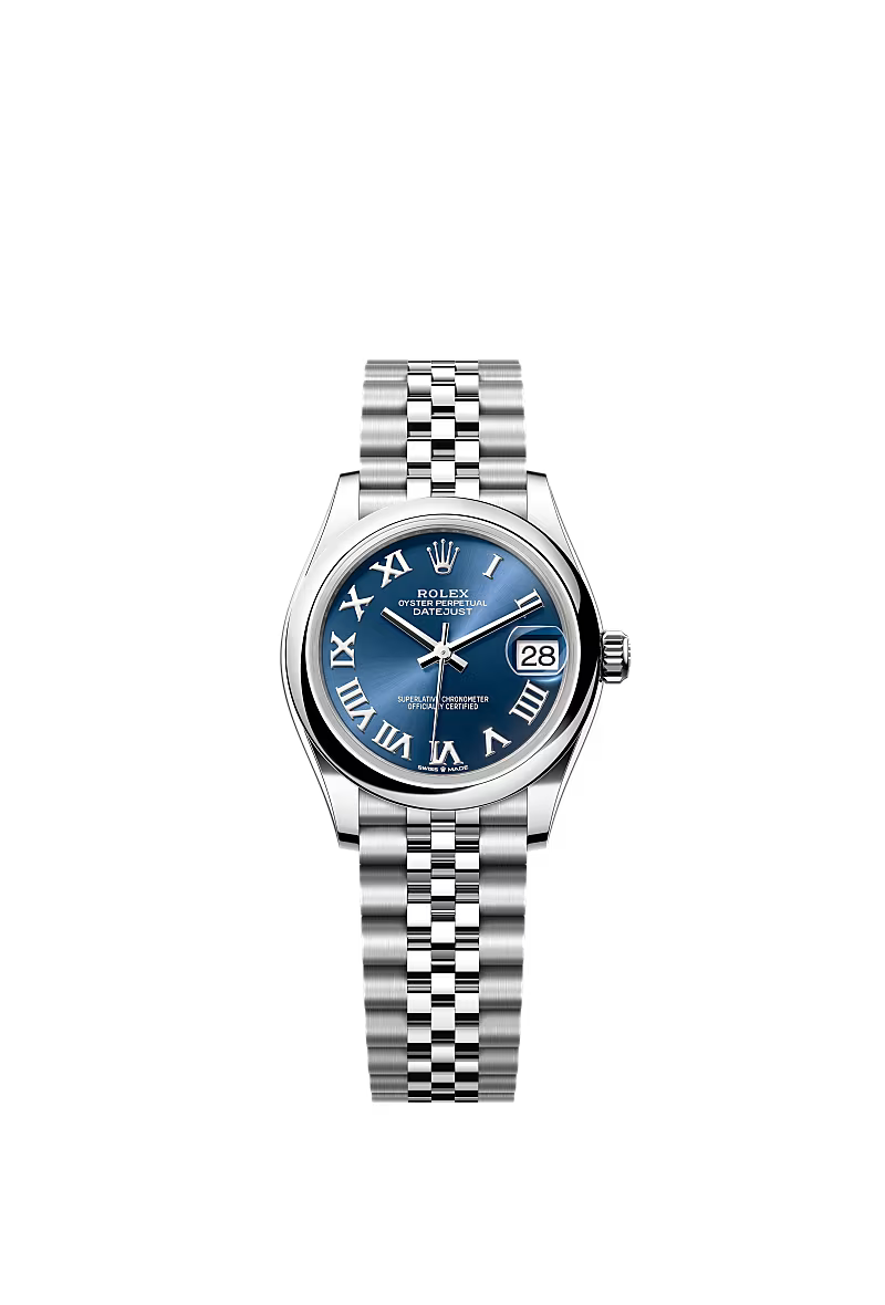 Women’s Rolex Datejust 31 Oystersteel Automatic Watch – Bright Blue Dial with Jubilee Bracelet - Zeuskicks