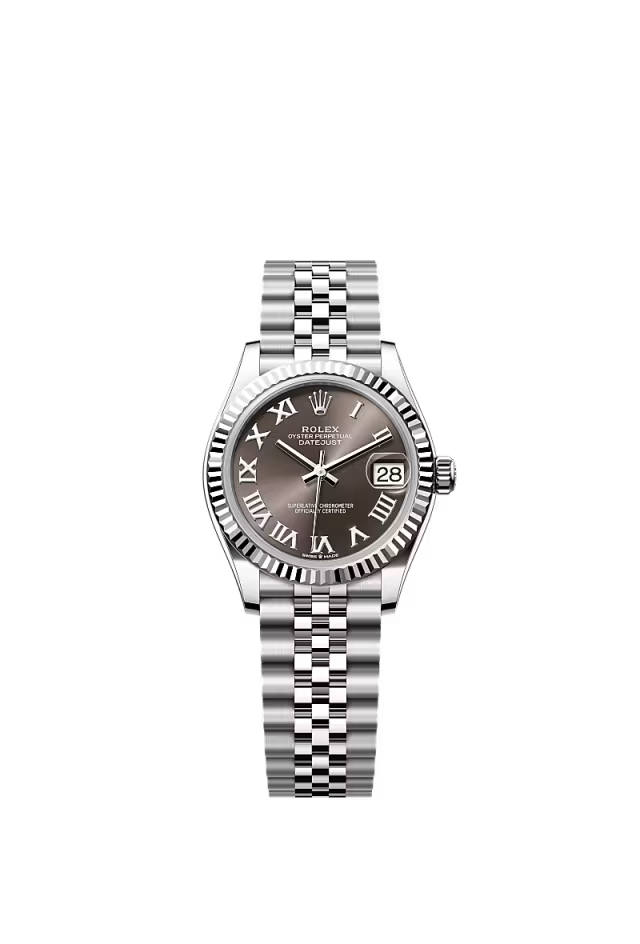Rolex Datejust 31 – 31 mm Oystersteel & White Gold Dark Grey Dial Women’s Watch - Zeuskicks