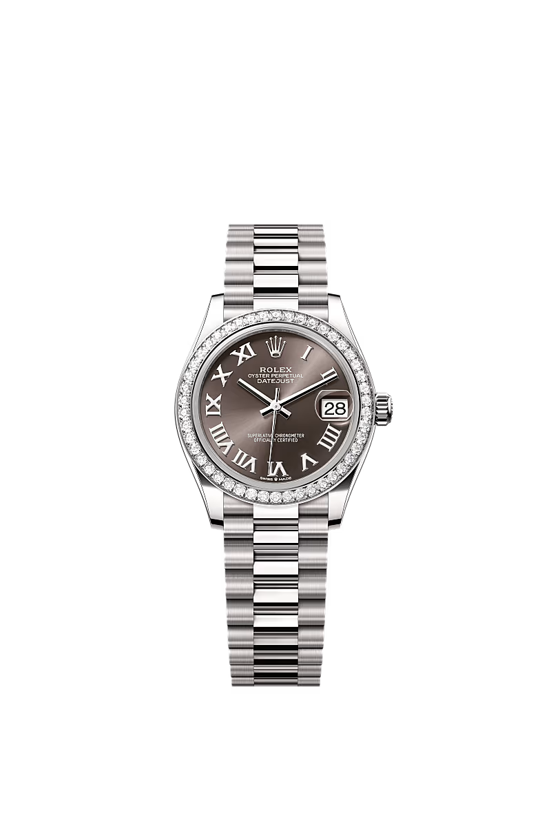 Women’s Rolex Datejust 31 278289RBR White Gold & Diamond Automatic Watch