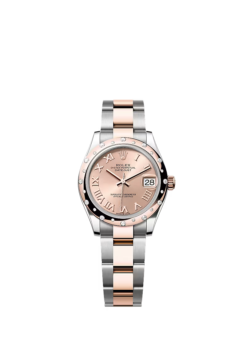 Women’s Rolex Datejust 31 278341RBR Oystersteel & Everose Gold Automatic Watch