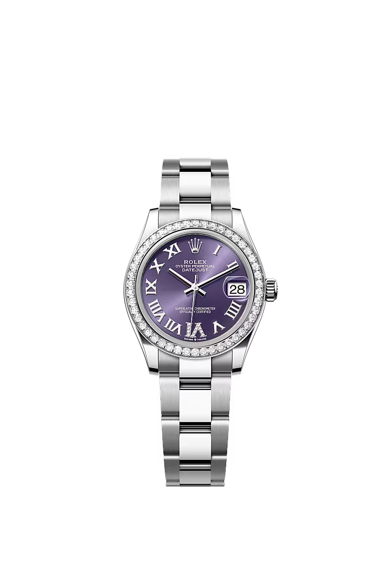 Women’s Rolex Datejust 31 White Rolesor Diamond Watch – 278384RBR - Zeuskicks