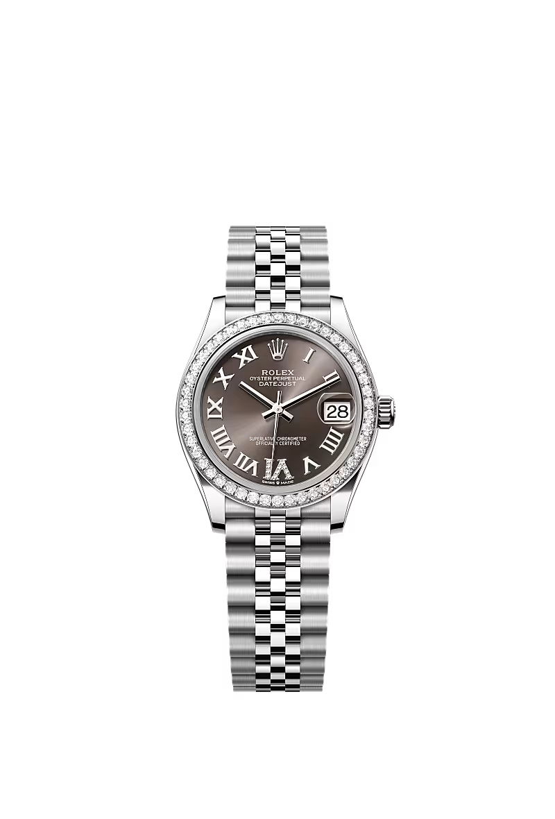 Women’s Rolex Datejust 31 White Rolesor Diamond Watch – 278384RBR - Zeuskicks