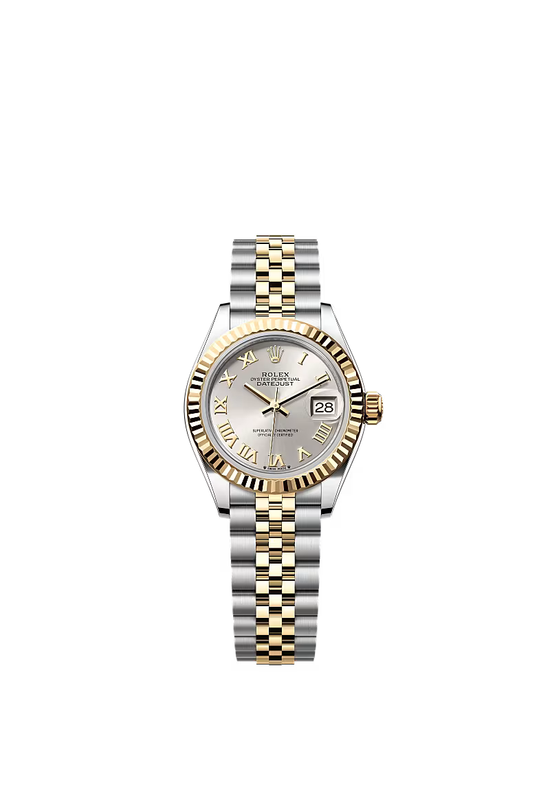 Ladies’ Rolex Lady-Datejust 28 mm Oystersteel & Yellow Gold – 279173 – Silver Dial - Zeuskicks