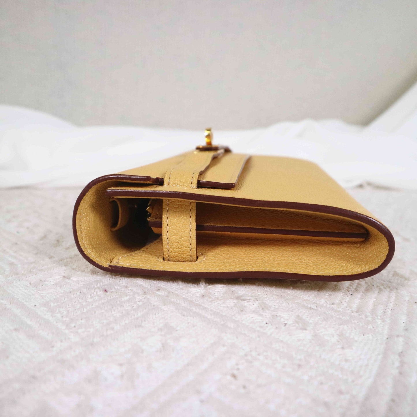 Hermès Kelly To Go Wallet in Evercolor 1S Foin