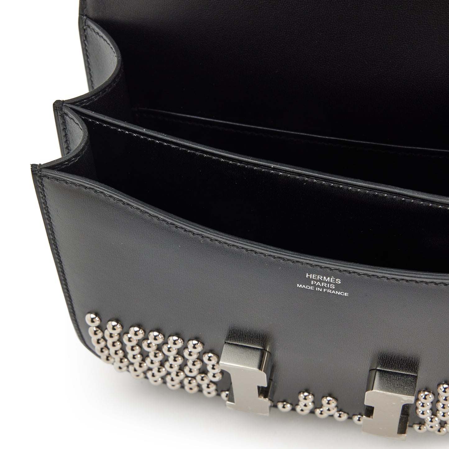 Hermès Mini Constance 18 III – Limited Edition Black Box Calf Studded - Zeuskicks
