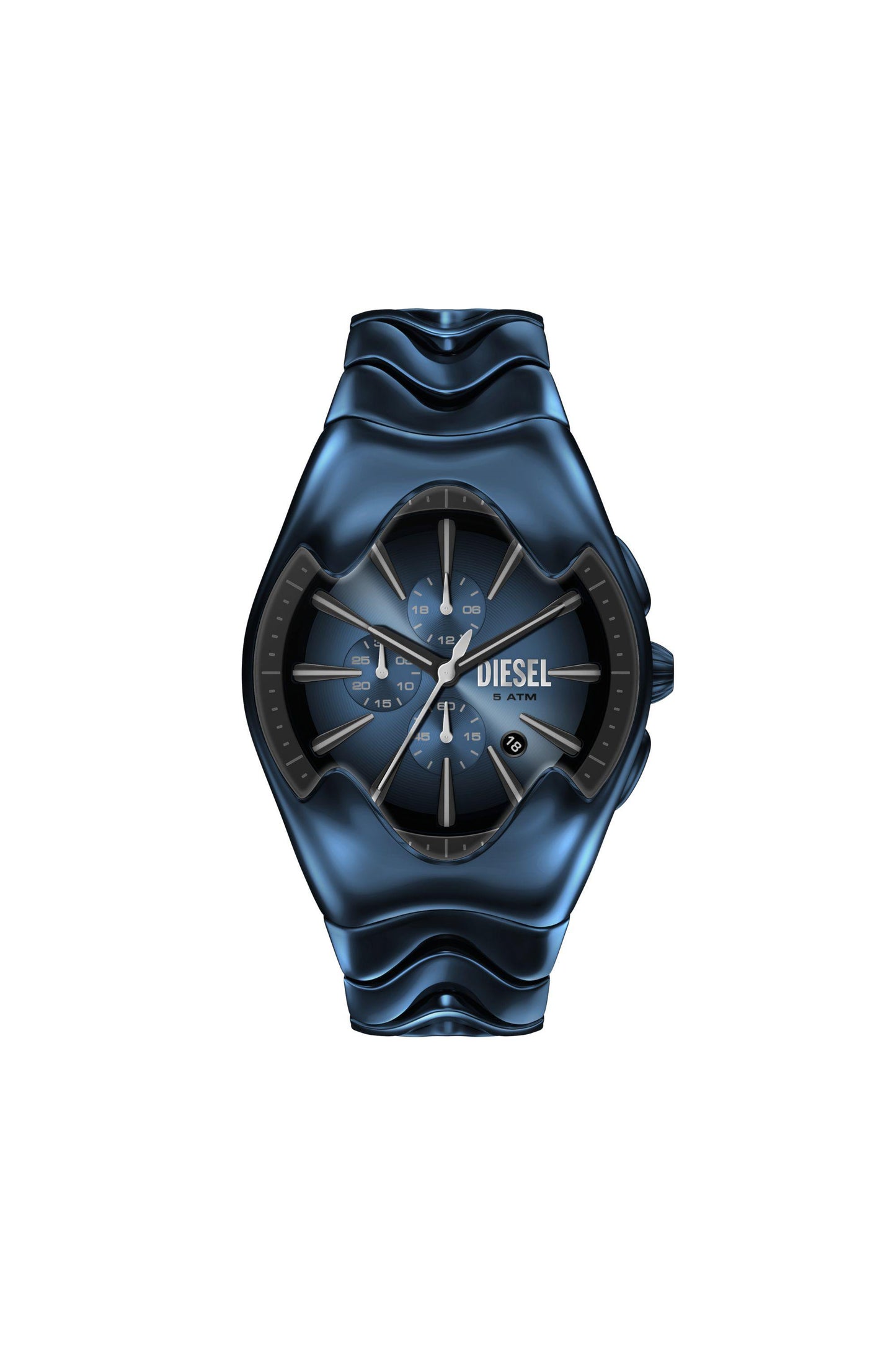 Mercurial Chronograph Blue Stainless Steel Watch
