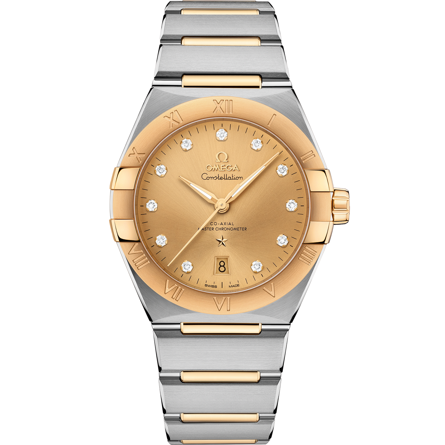 Constellation 39 mm, steel - yellow gold on steel - yellow gold - 131.20.39.20.58.001