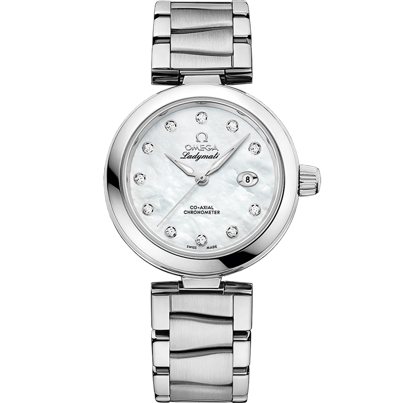 De Ville Ladymatic 34 mm, steel on steel - 425.30.34.20.55.002