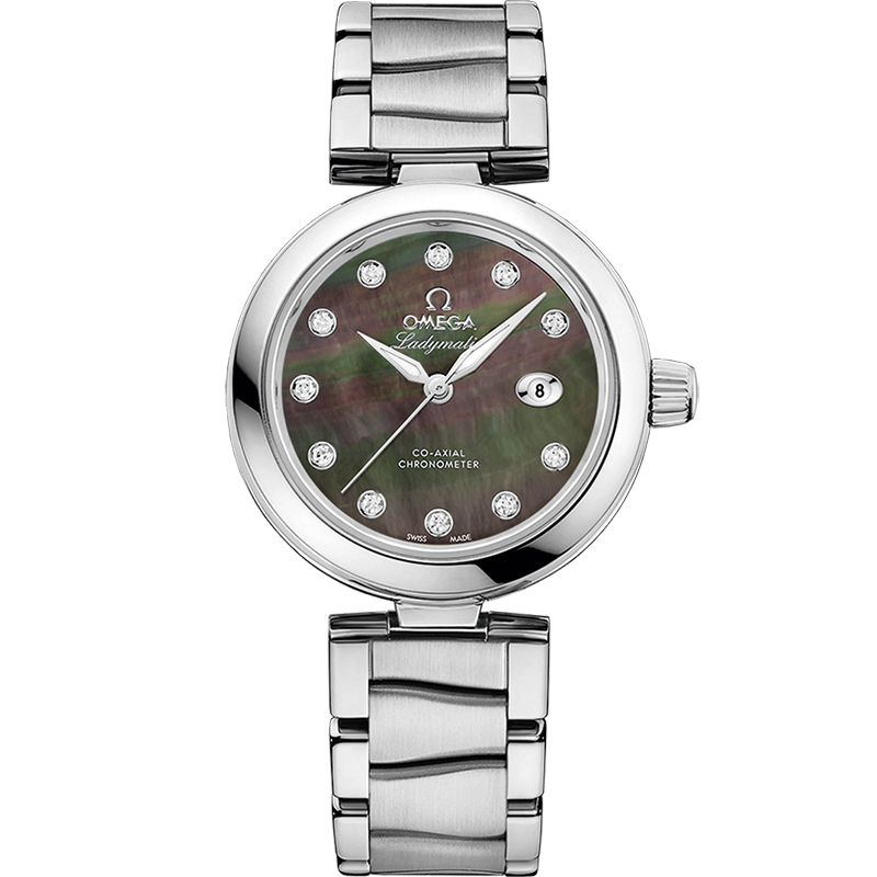 De Ville Ladymatic 34 mm, steel on steel - 425.30.34.20.57.004