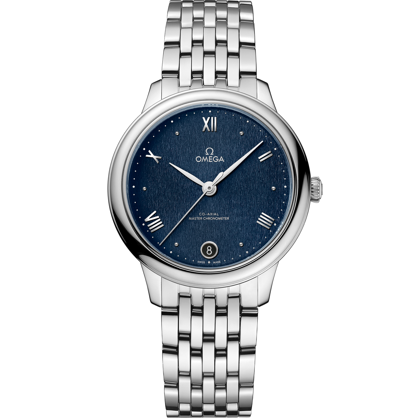 De Ville Prestige 34 mm, steel on steel - 434.10.34.20.03.002