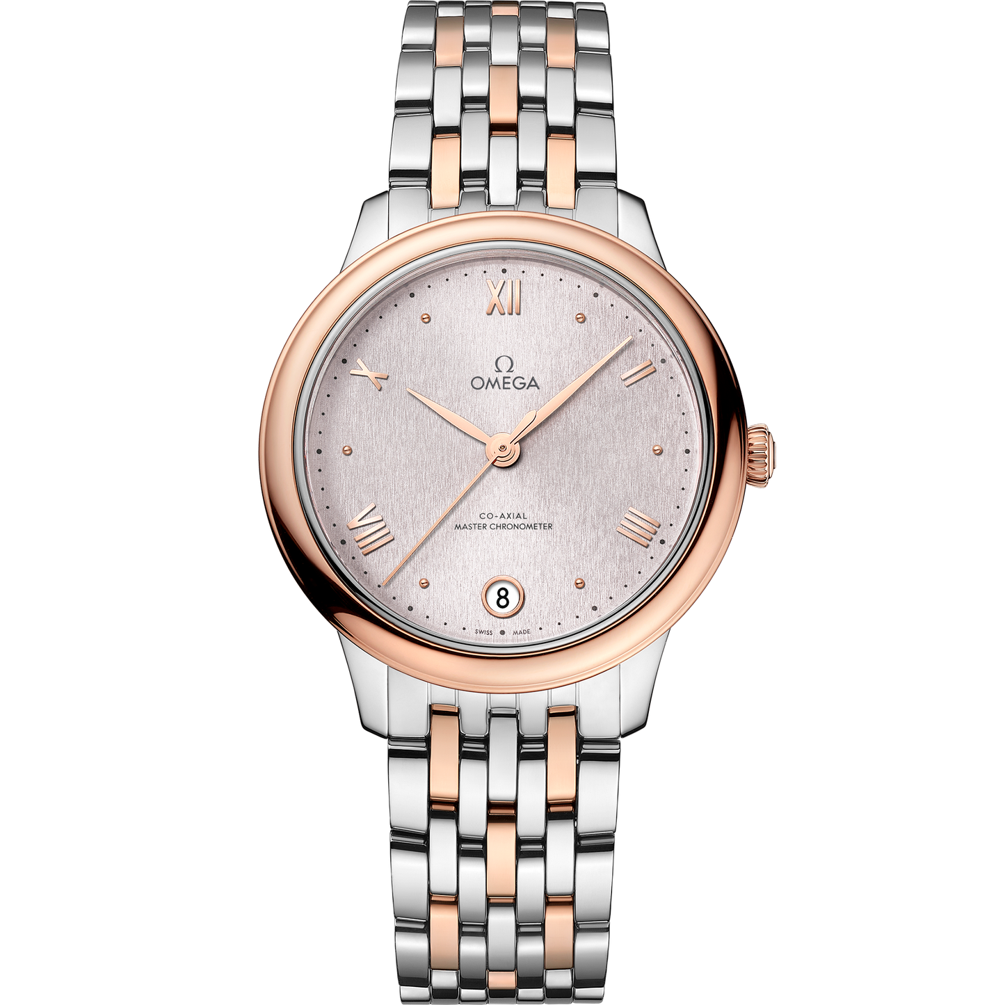 De Ville Prestige 34 mm, steel - Sedna™ gold on steel - Sedna™ gold - 434.20.34.20.02.003