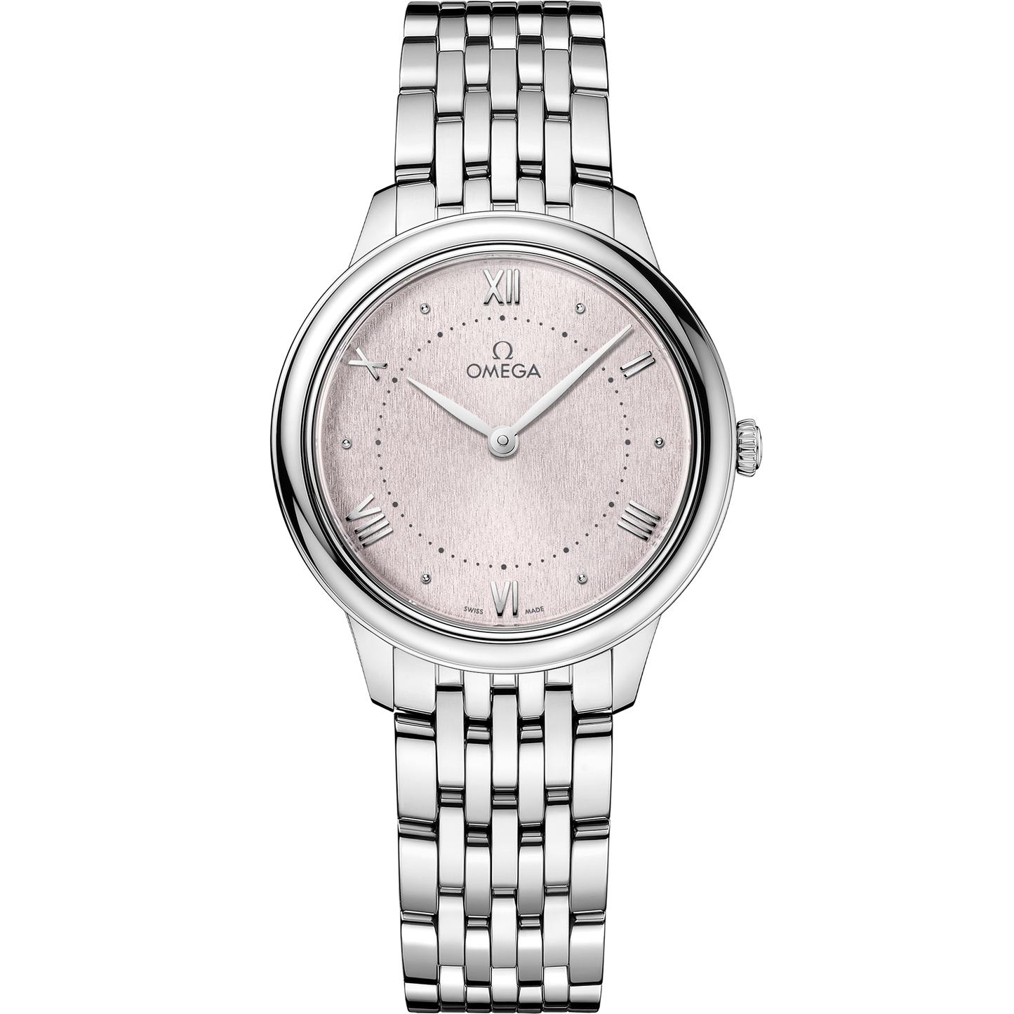 De Ville Prestige 30 mm, steel on steel - 434.10.30.60.02.001