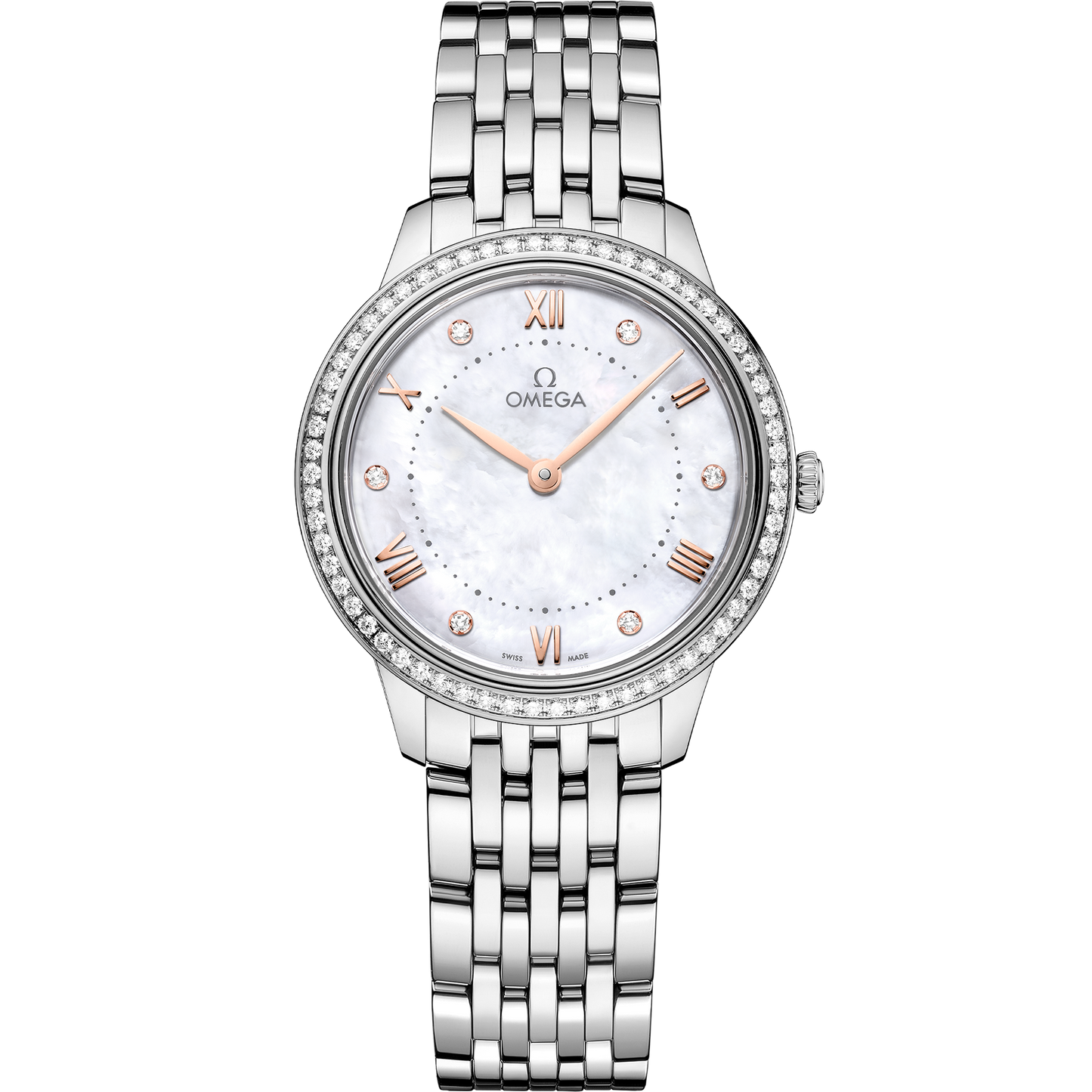 De Ville Prestige 30 mm, steel on steel - 434.15.30.60.55.001