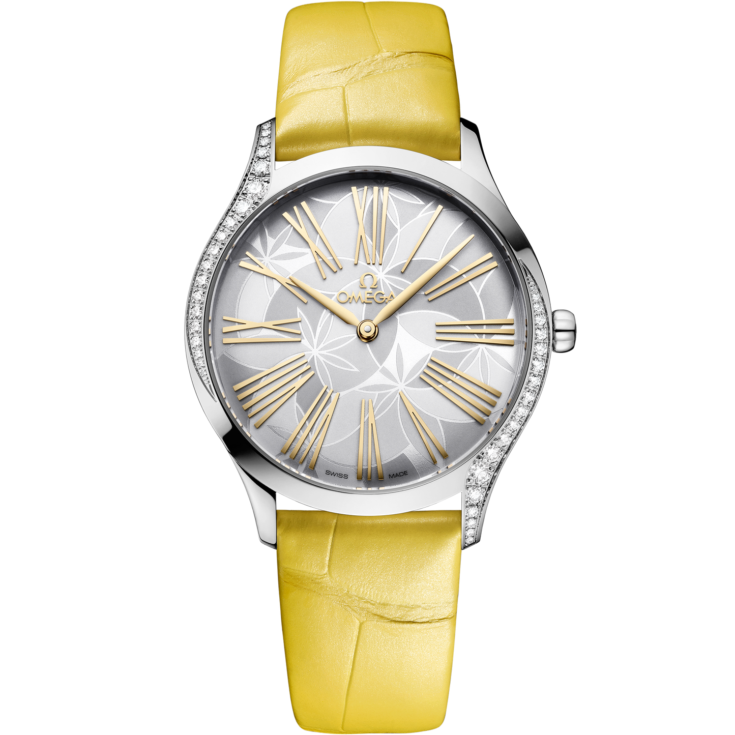 De Ville Trésor 36 mm, steel on alligator - 428.18.36.60.02.002