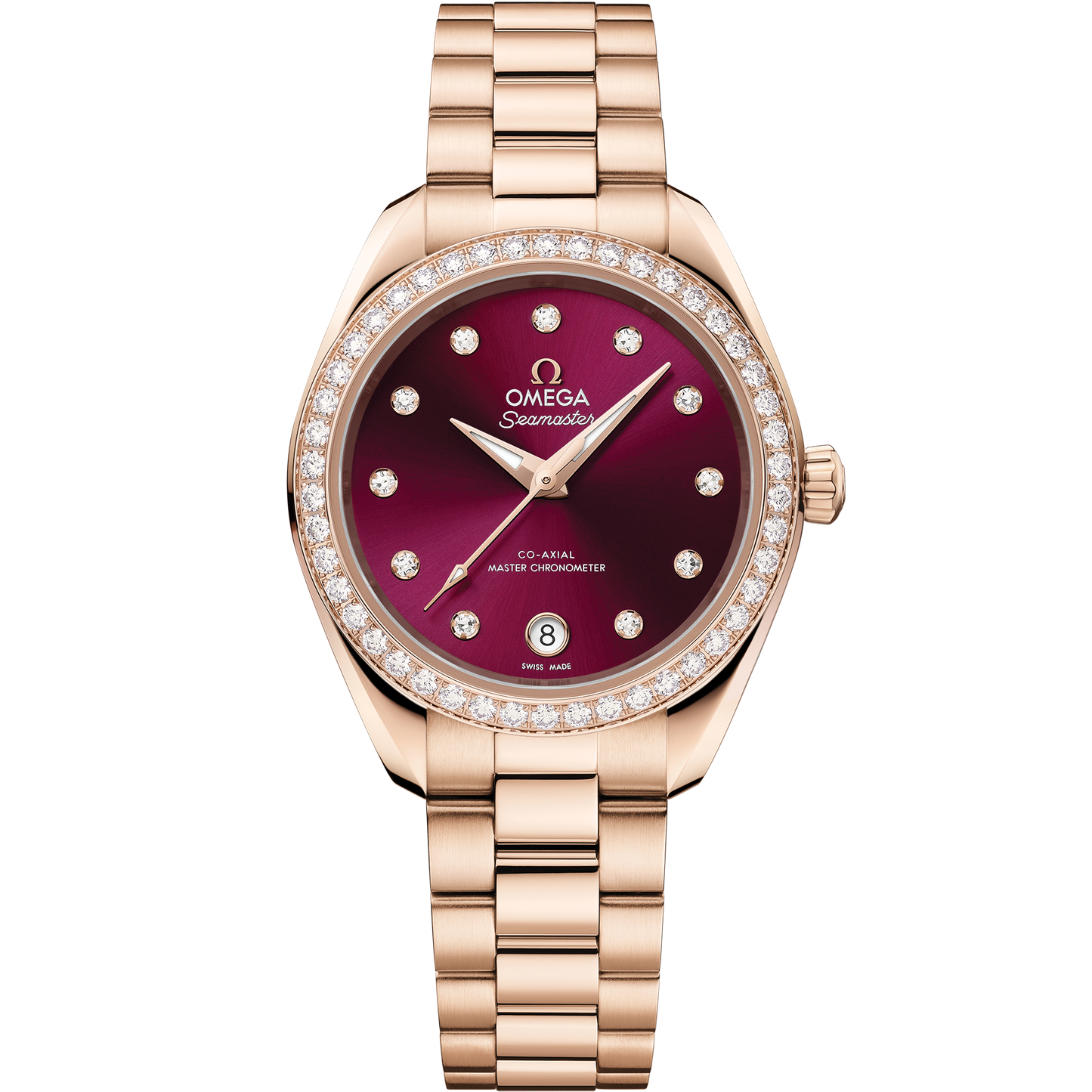 Seamaster Aqua Terra 150M 30 mm, Sedna™ gold on Sedna™ gold - 220.55.30.20.61.001