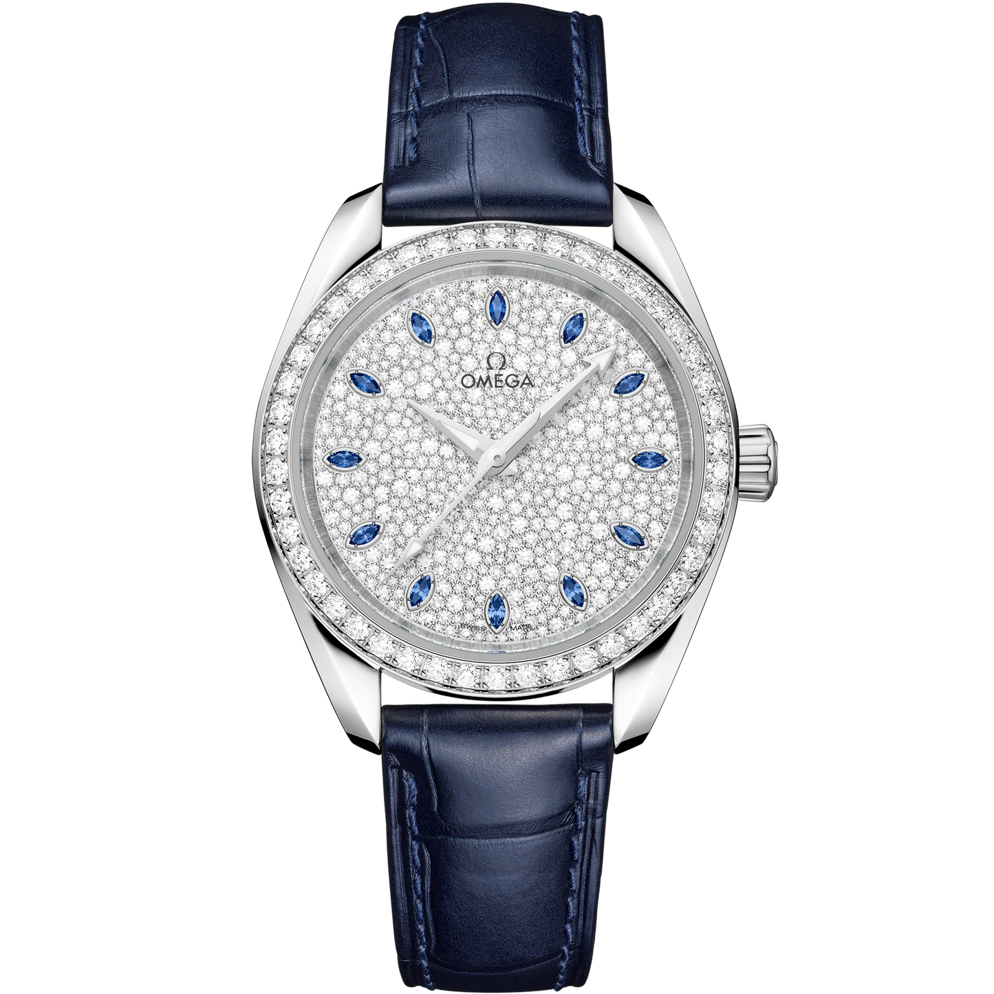 Seamaster Aqua Terra 150M 34 mm, Canopus Gold™ on alligator - 220.58.34.20.99.007