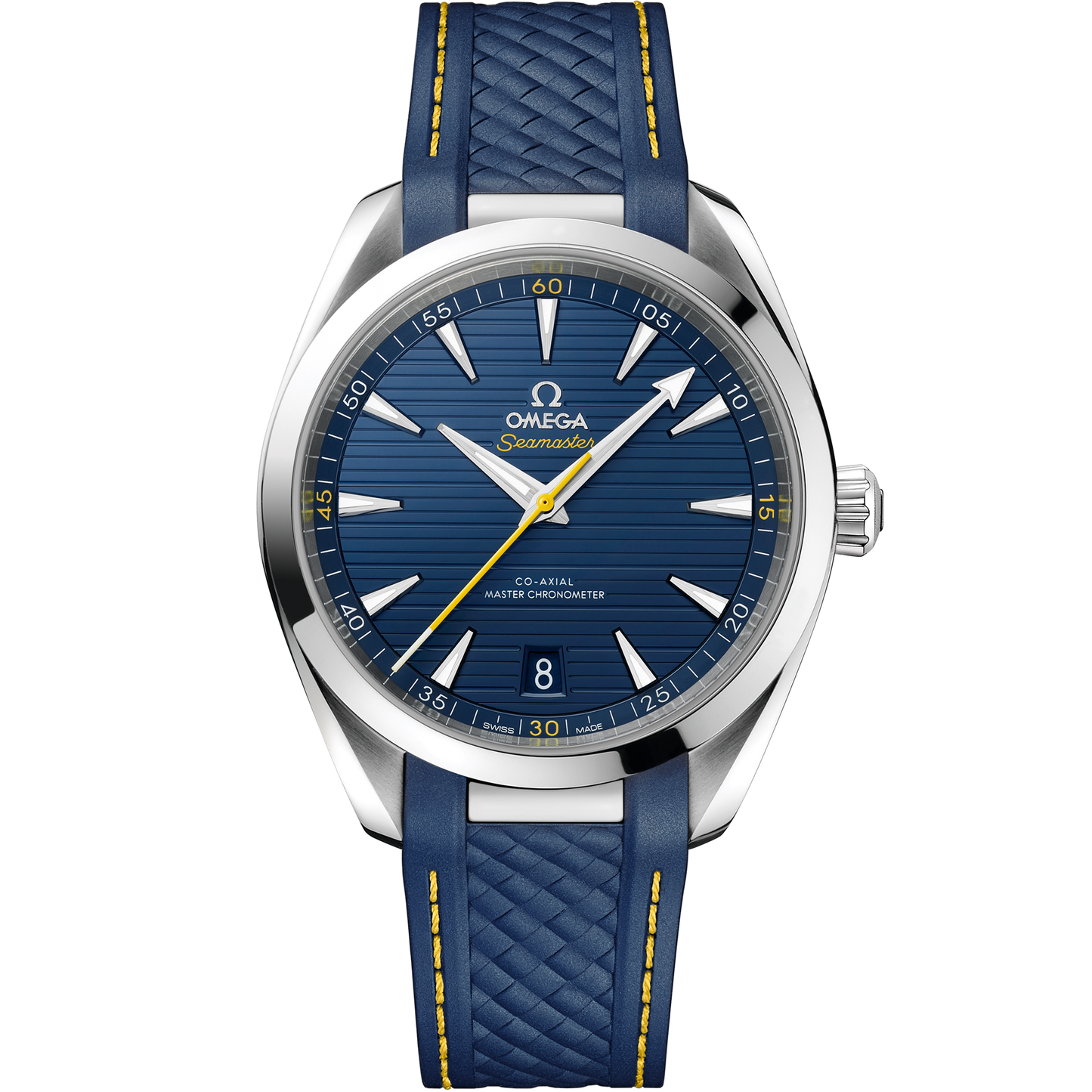 Seamaster Aqua Terra 150M 41 mm, steel on rubber strap - 220.12.41.21.03.009