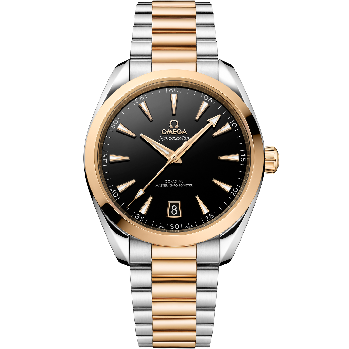 Seamaster Aqua Terra 150M 41 mm, steel - Moonshine™ gold on steel - Moonshine™ gold - 220.20.41.21.01.001