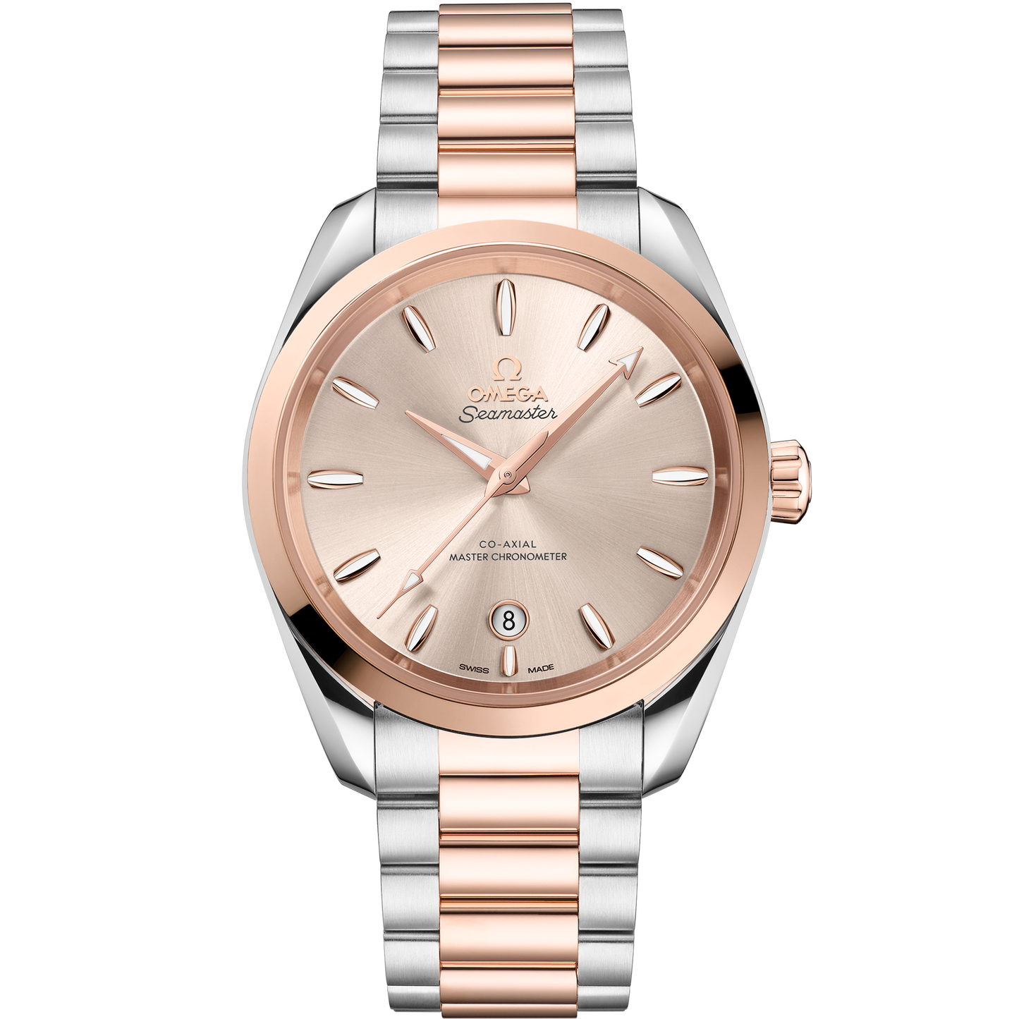 Seamaster Aqua Terra Shades 38 mm, steel - Sedna™ gold on steel - Sedna™ gold - 220.20.38.20.09.001