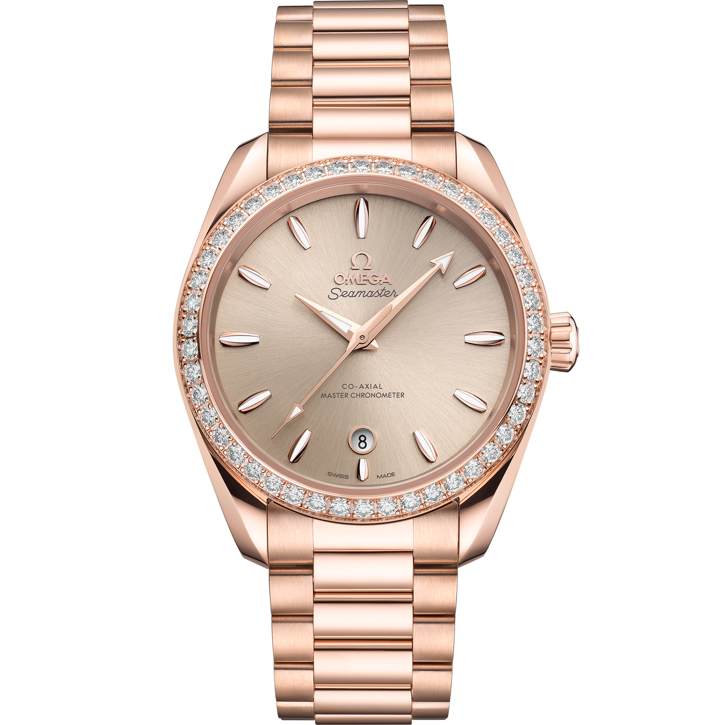 Seamaster Aqua Terra Shades 38 mm, Sedna™ gold on Sedna™ gold - 220.55.38.20.09.001