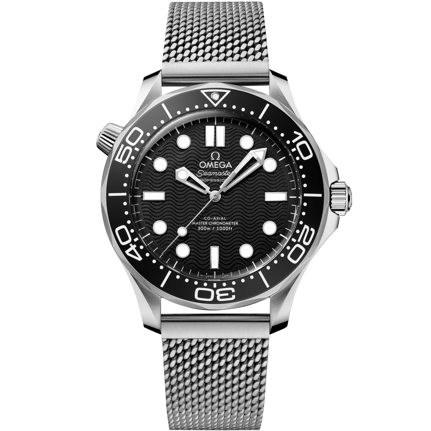 Seamaster Diver 300M 42 mm, steel on steel - 210.30.42.20.01.010