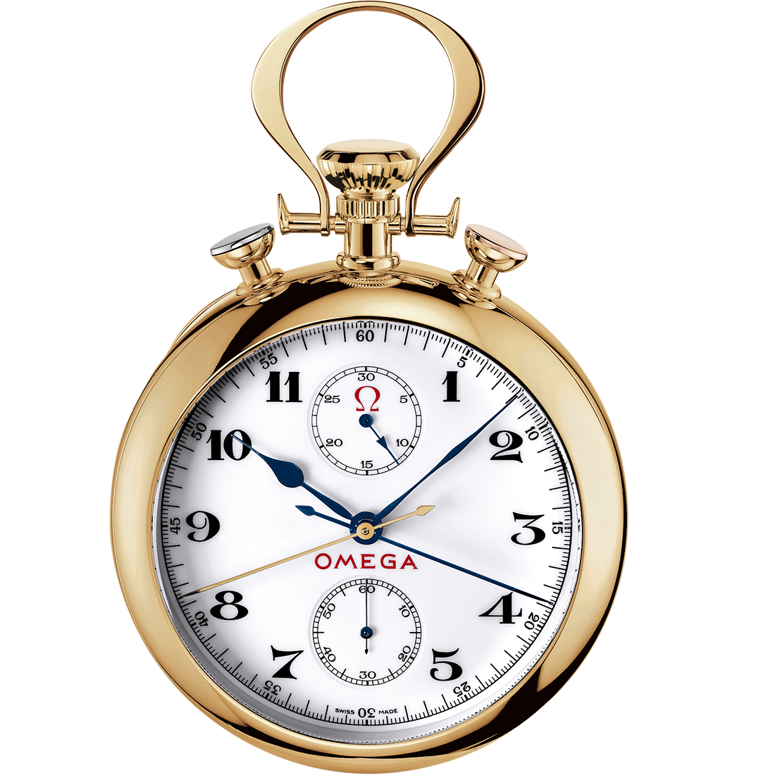 Specialities Olympic Pocket Watch 1932 70 mm, yellow gold - 5109.20.00