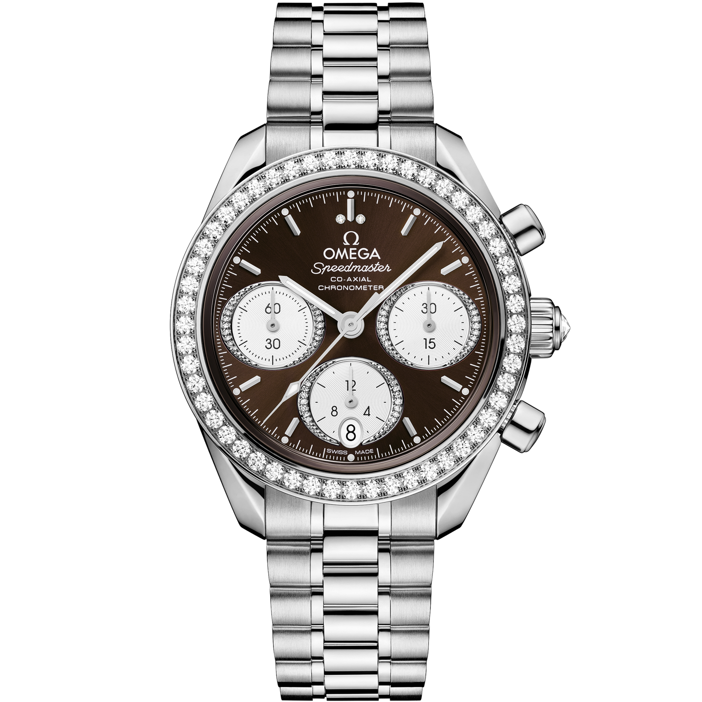 Speedmaster 38 mm, steel on steel - 324.15.38.50.63.001