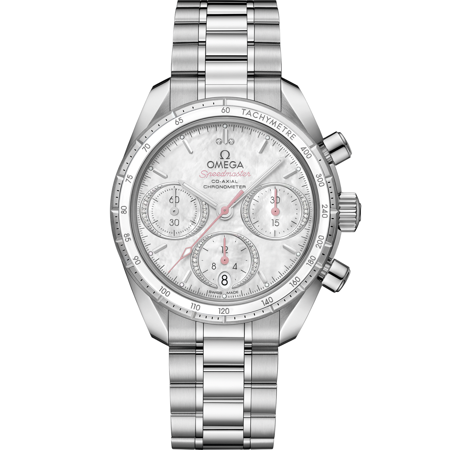 Speedmaster 38 mm, steel on steel - 324.30.38.50.55.001