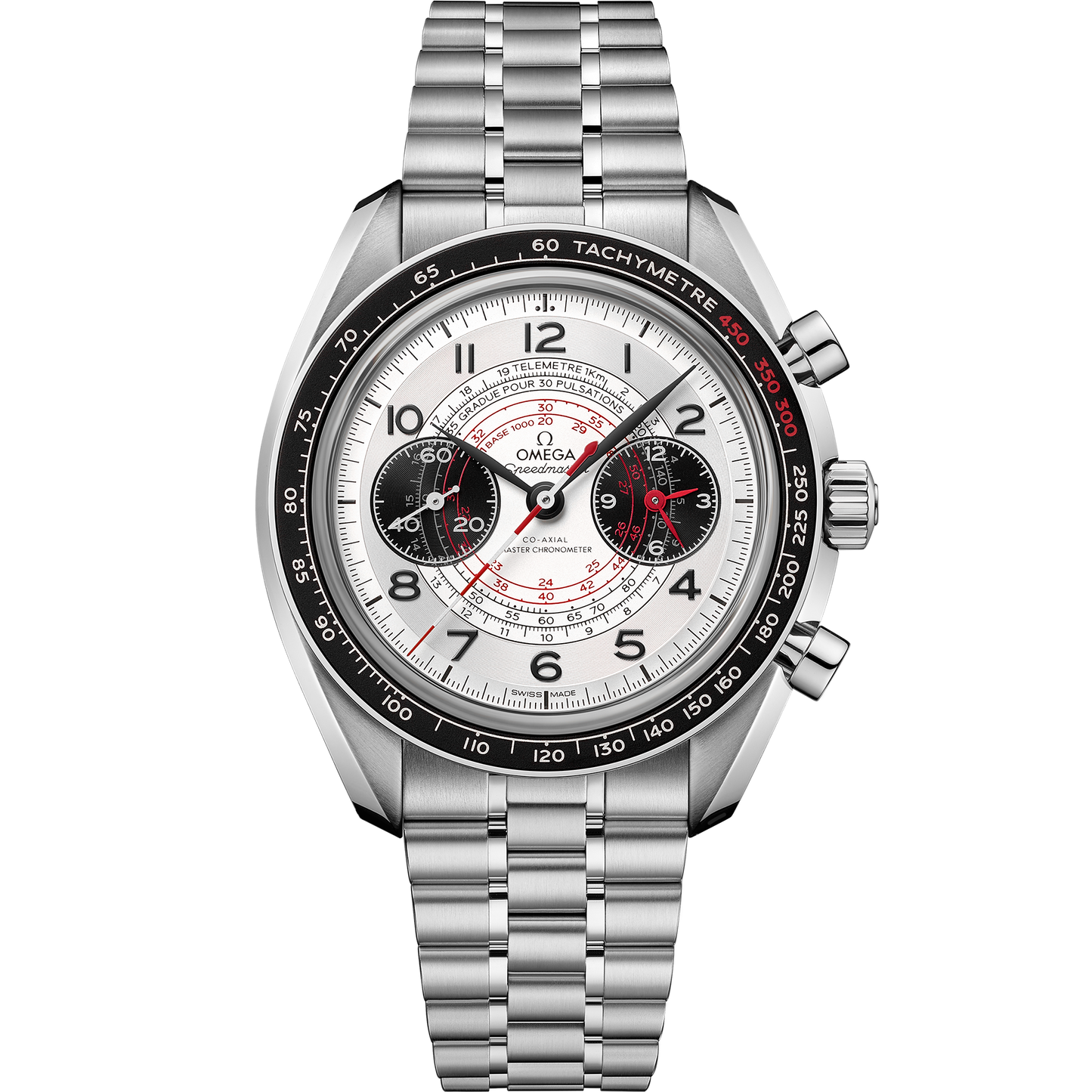 Speedmaster Chronoscope 43 mm, steel on steel - 329.30.43.51.02.002