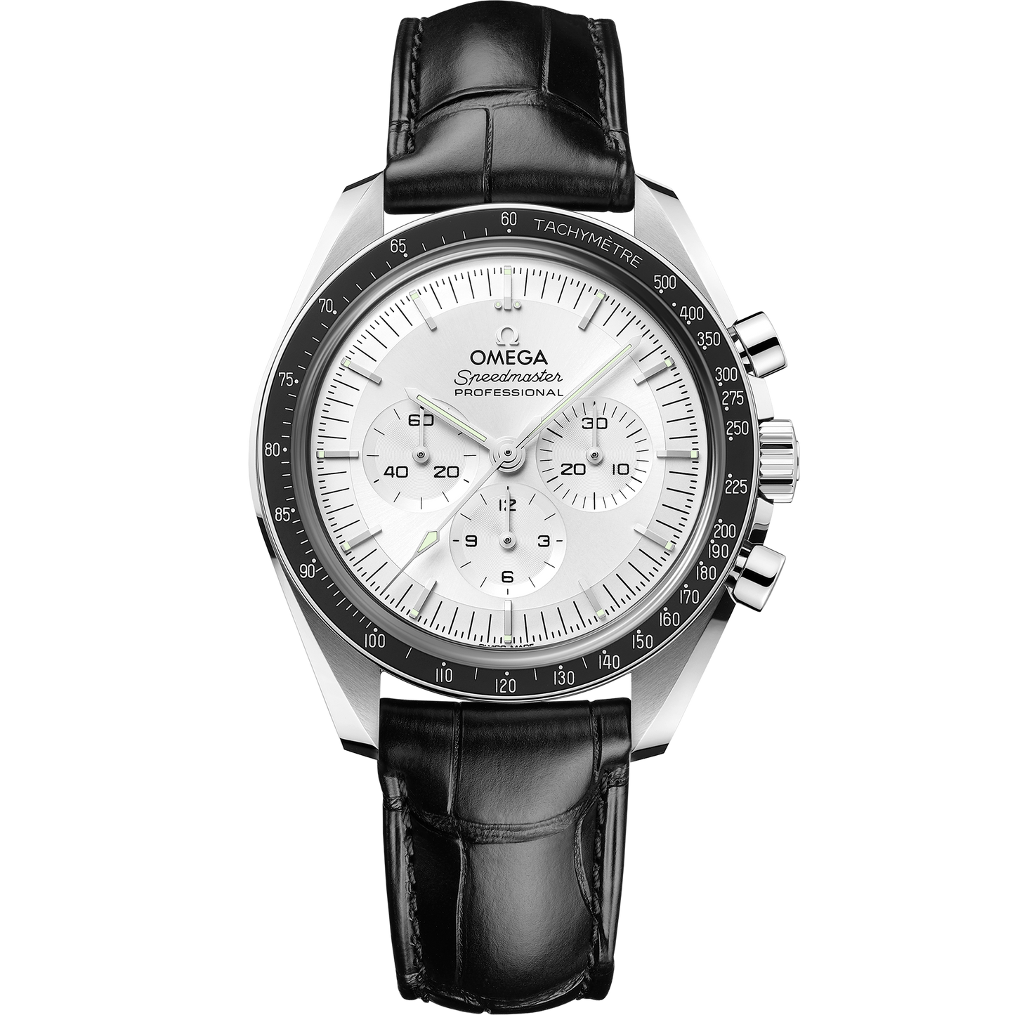 Speedmaster Moonwatch Professional 42 mm, Canopus Gold™ on leather strap - 310.63.42.50.02.001