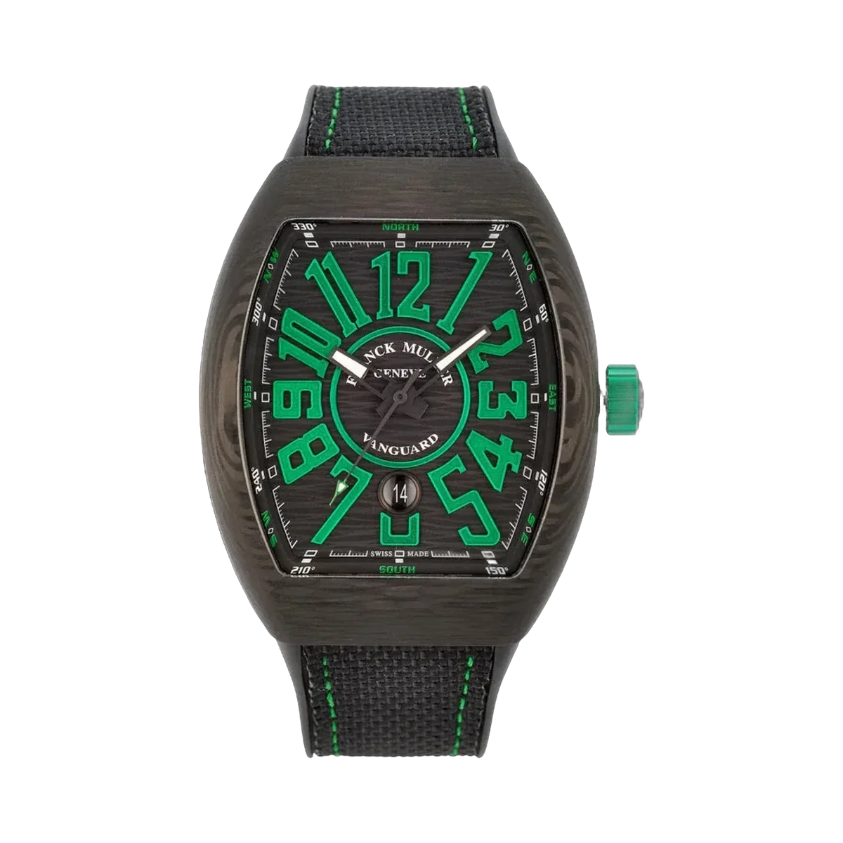 Franck Muller V 45 SC DT CARBON VR pre-owned watch — view 1