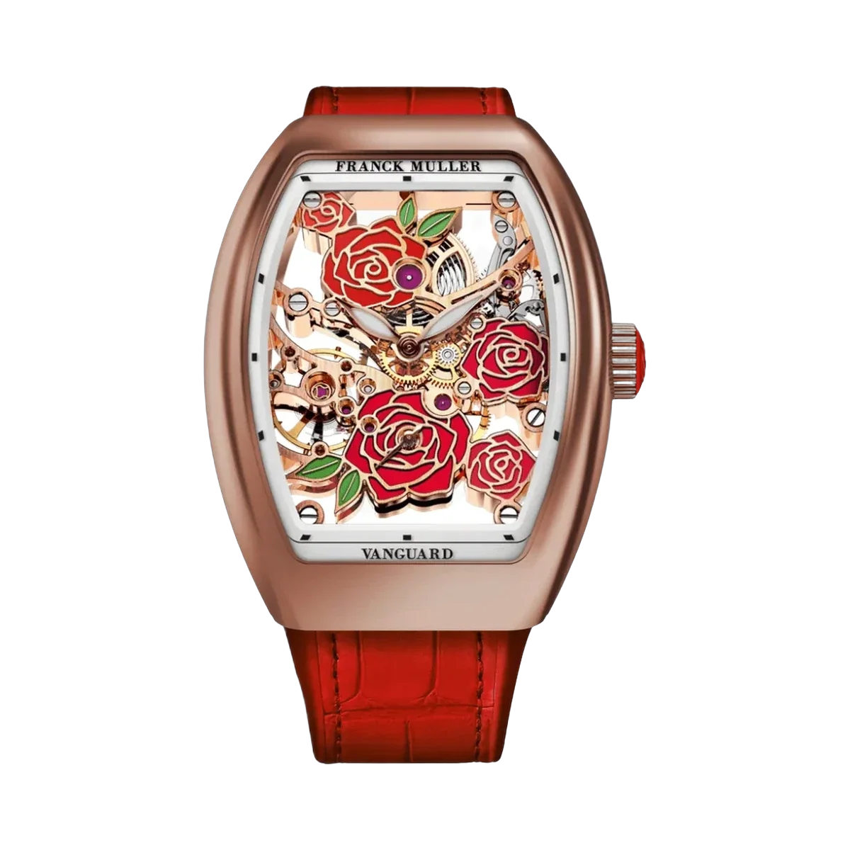 Franck Muller V 32 S6 SQT Rose 5N RG pre-owned watch — view 1