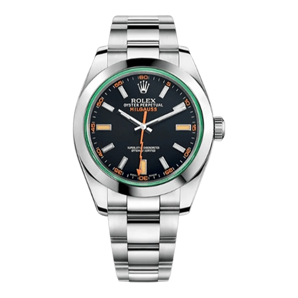 Rolex 116400GV pre-owned watch — view 1