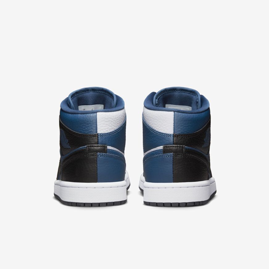 Air Jordan 1 Mid Se Double French Blue/Black-White