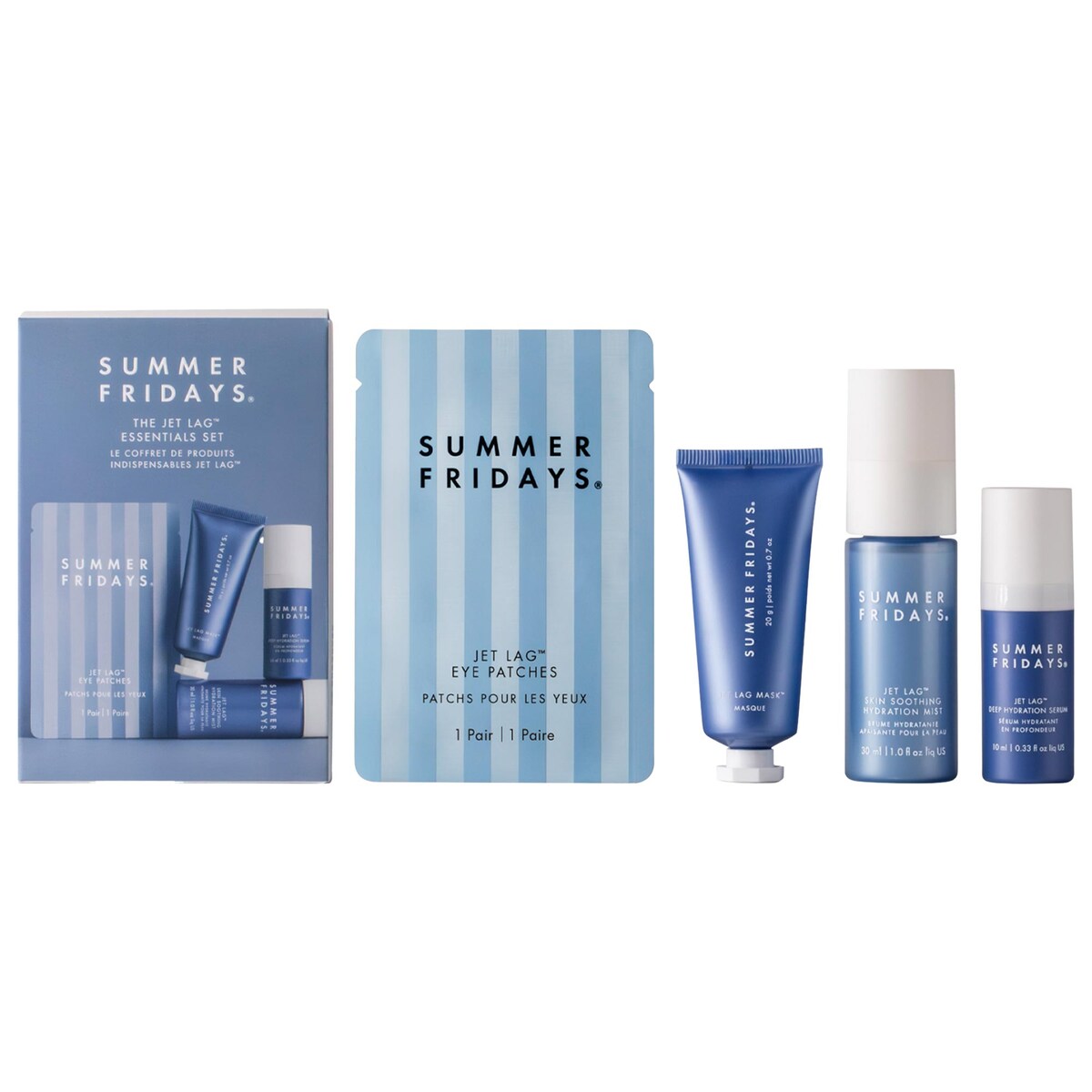 Summer Fridays The Jet Lag Essentials Hydration Set for Travel by Summer Fridays