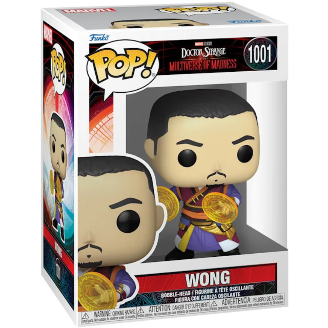 Funko Pop! Marvel Studios Doctor Strange and The Multiverse of Madness Wong Figure #1001 by FUNKO