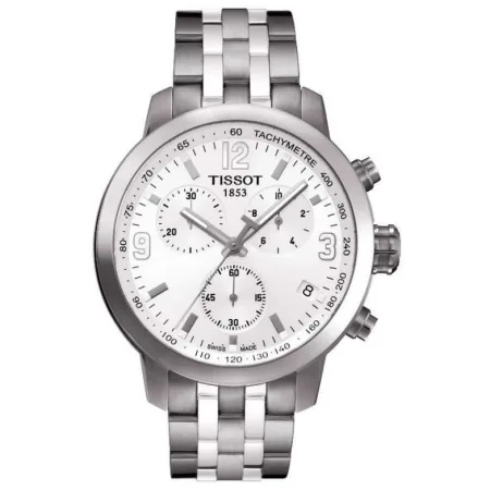 Men’s Tissot PRC 200 T055.417.11.017.00 Quartz Chronograph Watch - Zeuskicks