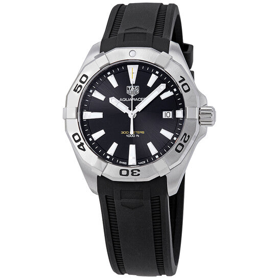 Tag Heuer Aquaracer Brushed Black Dial Watch
